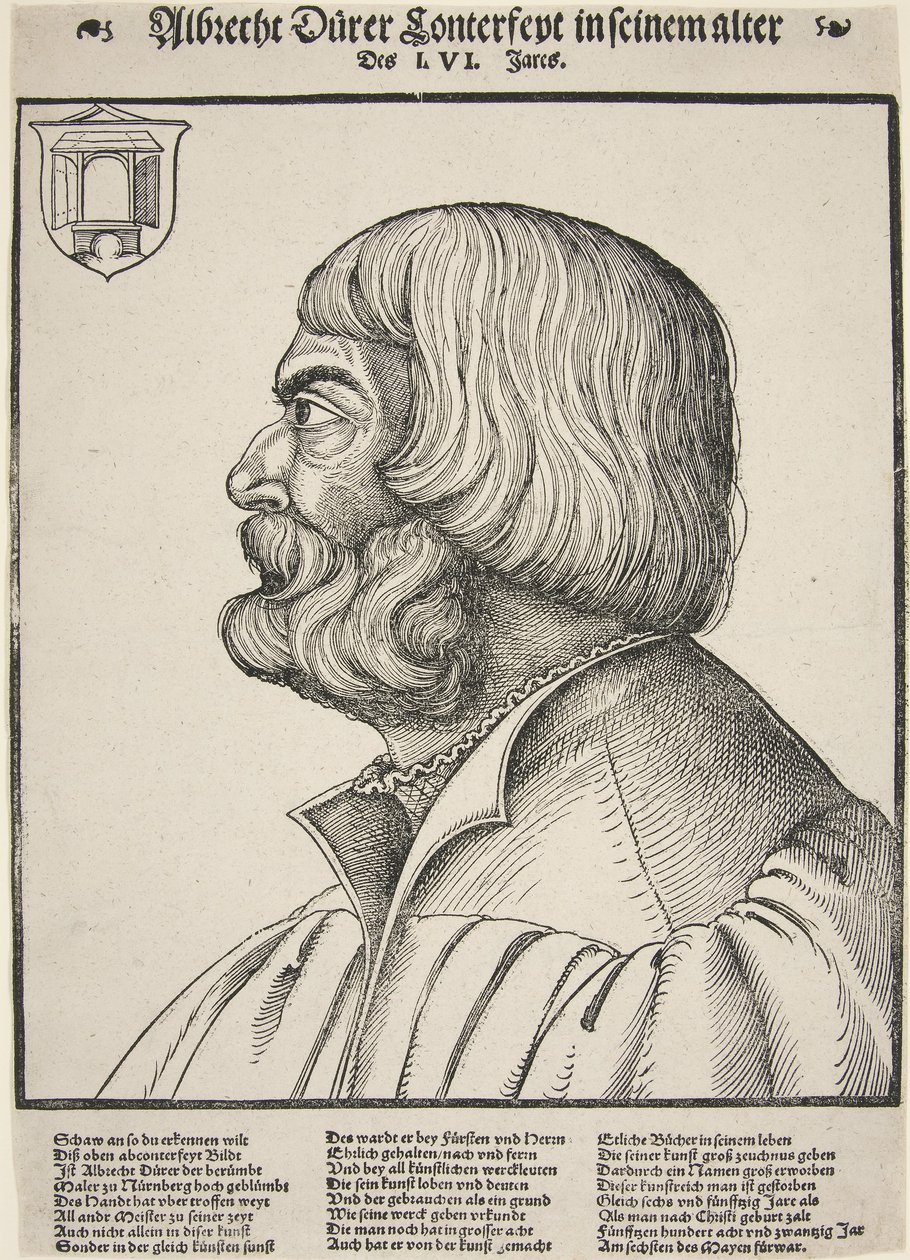 Albrecht Durer, âgé de 56 ans - German School