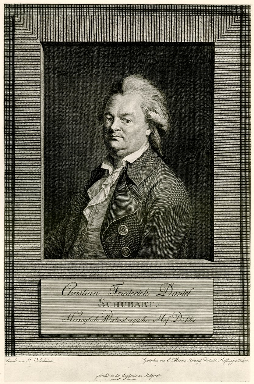 Christian Friedrich Daniel Schubart - German School