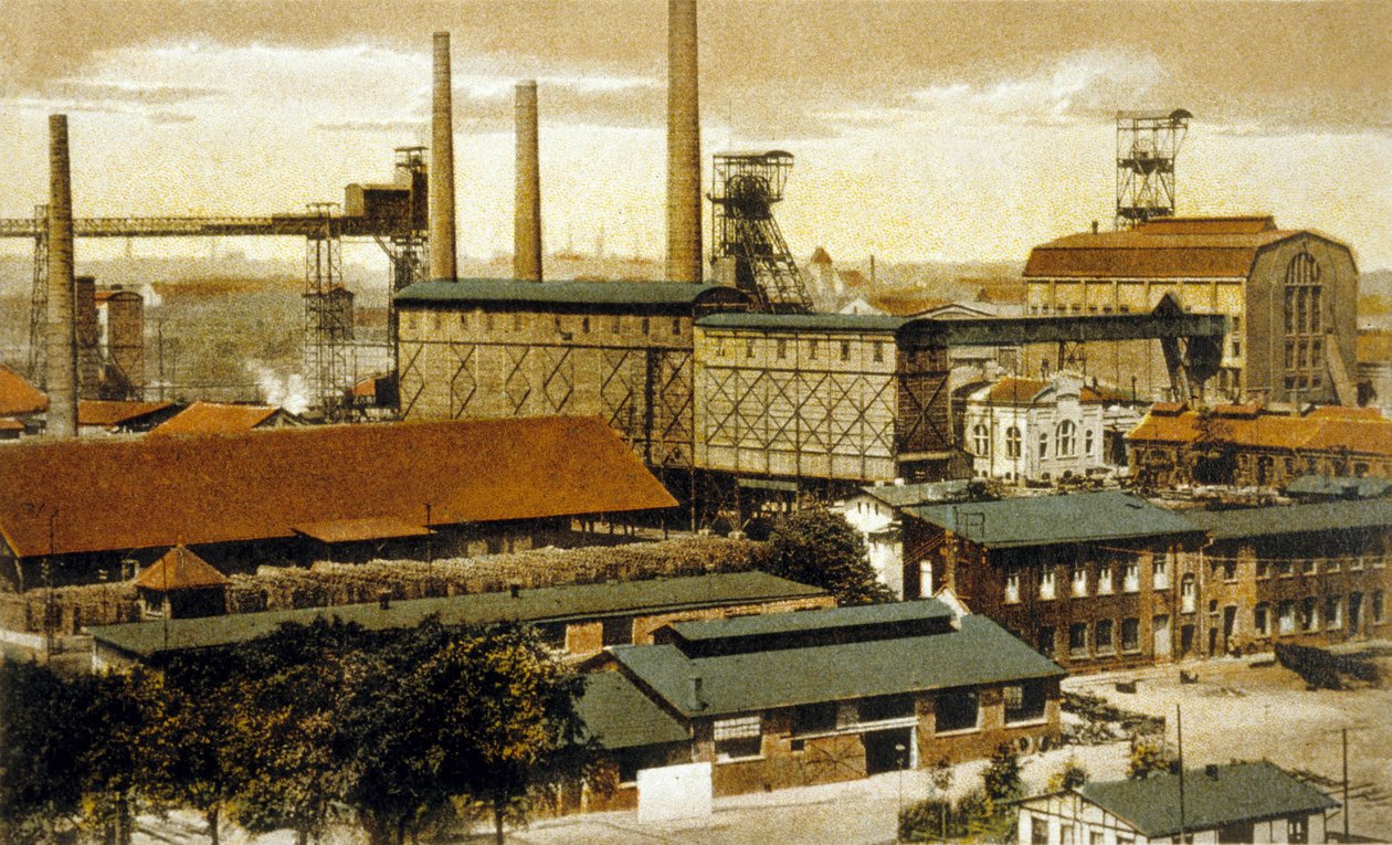 Mine de Charbon Concordia, Oberhausen, Allemagne - German School