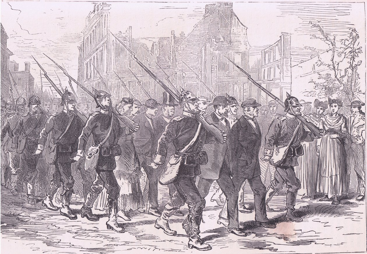 Convoi de prisonniers, Histoire de la guerre entre la France et l