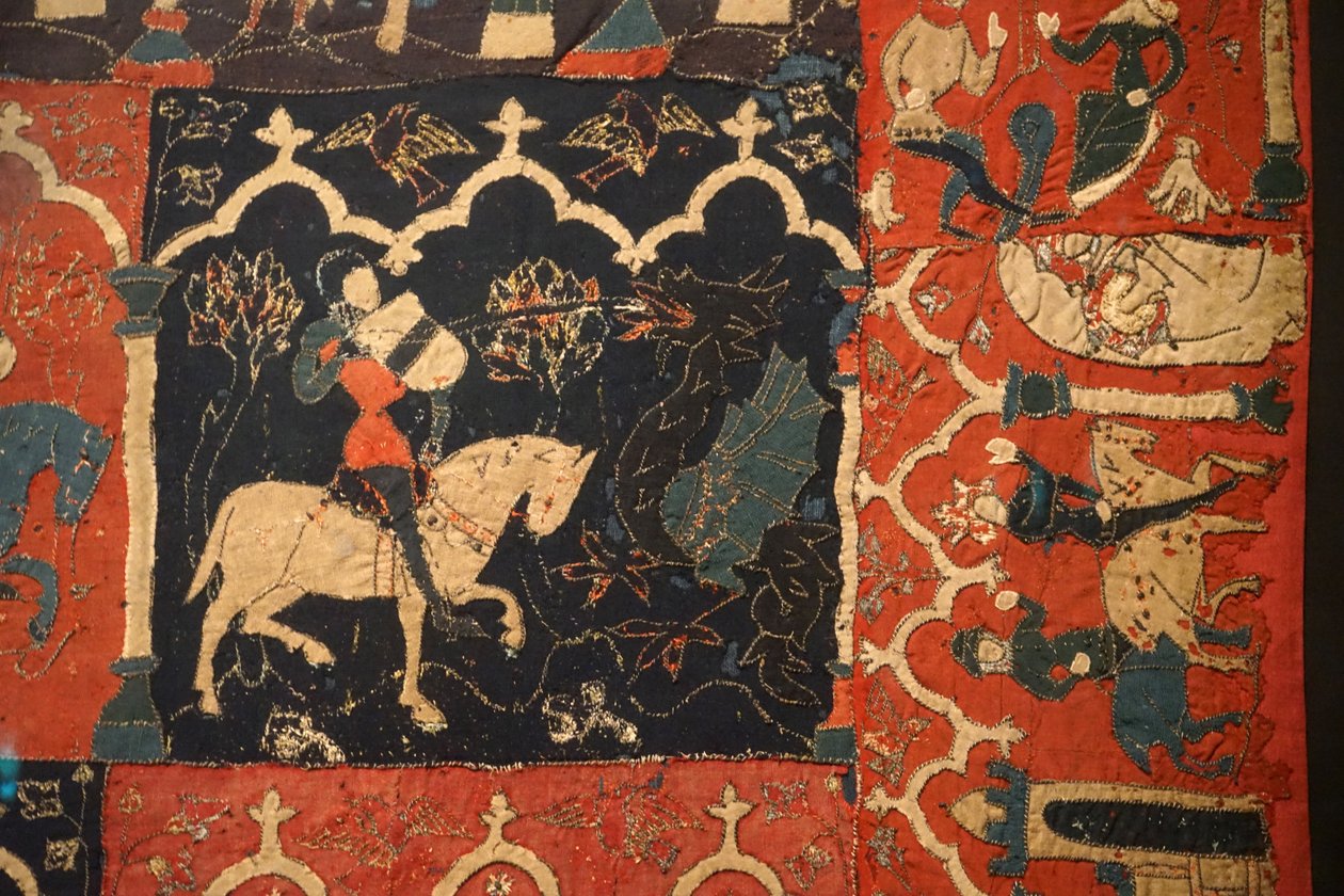 Détail de La tenture de Tristan - German School