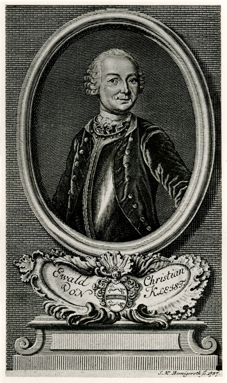 Ewald Christian von Kleist - German School