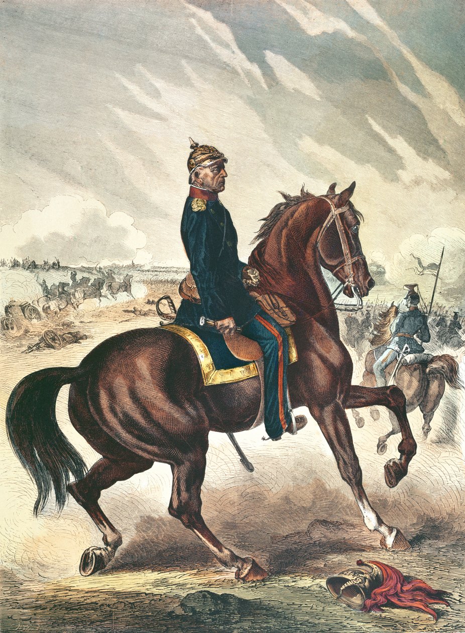 Général Helmuth Karl Bernhard von Moltke (1800-91) - German School