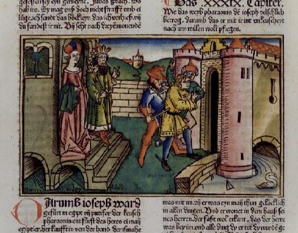 Genèse 39 19-23 Joseph innocent est emprisonné, de la 
