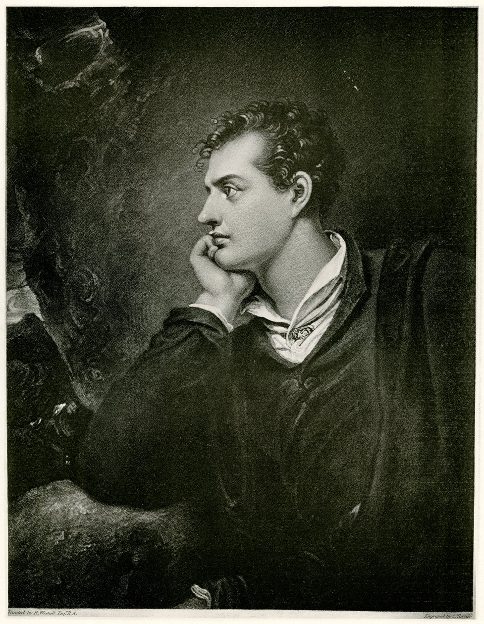 George Noel Gordon Lord Byron - German School
