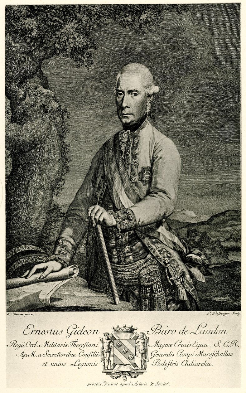 Gideon Ernst Freiherr von Laudon - German School