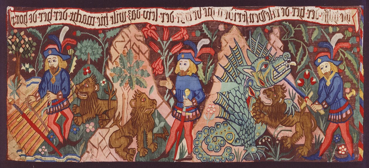 Henri le Lion, tapisserie allemande - German School