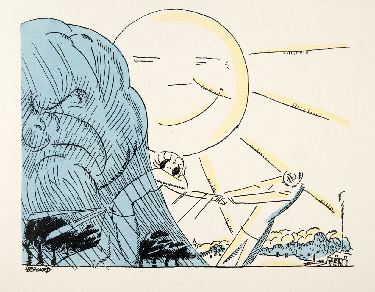 Illustration de Styl, publié en 1922 (impression de pochoir) - German School
