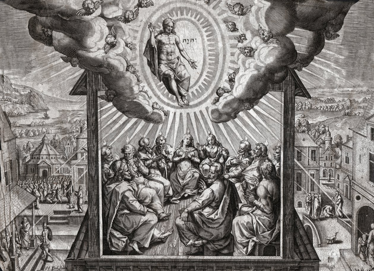 Jésus-Christ et les apôtres - German School