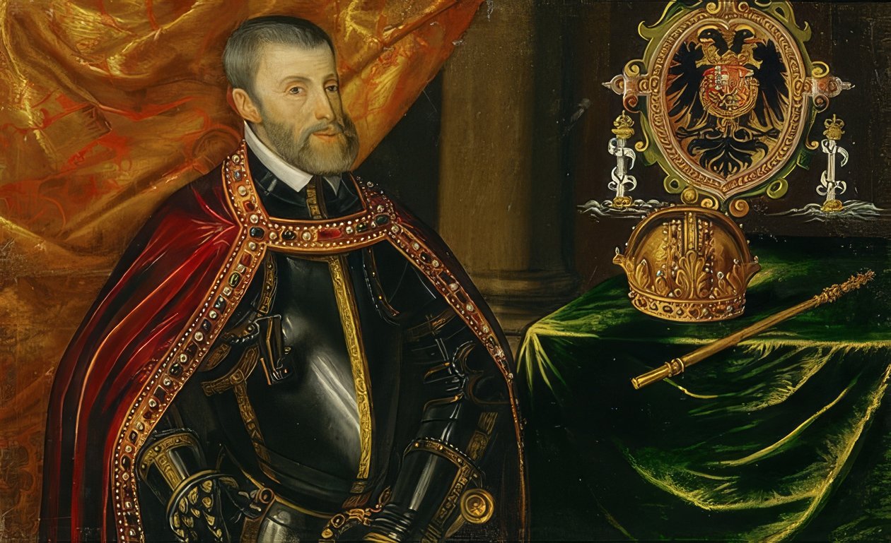 Empereur Charles V - German School