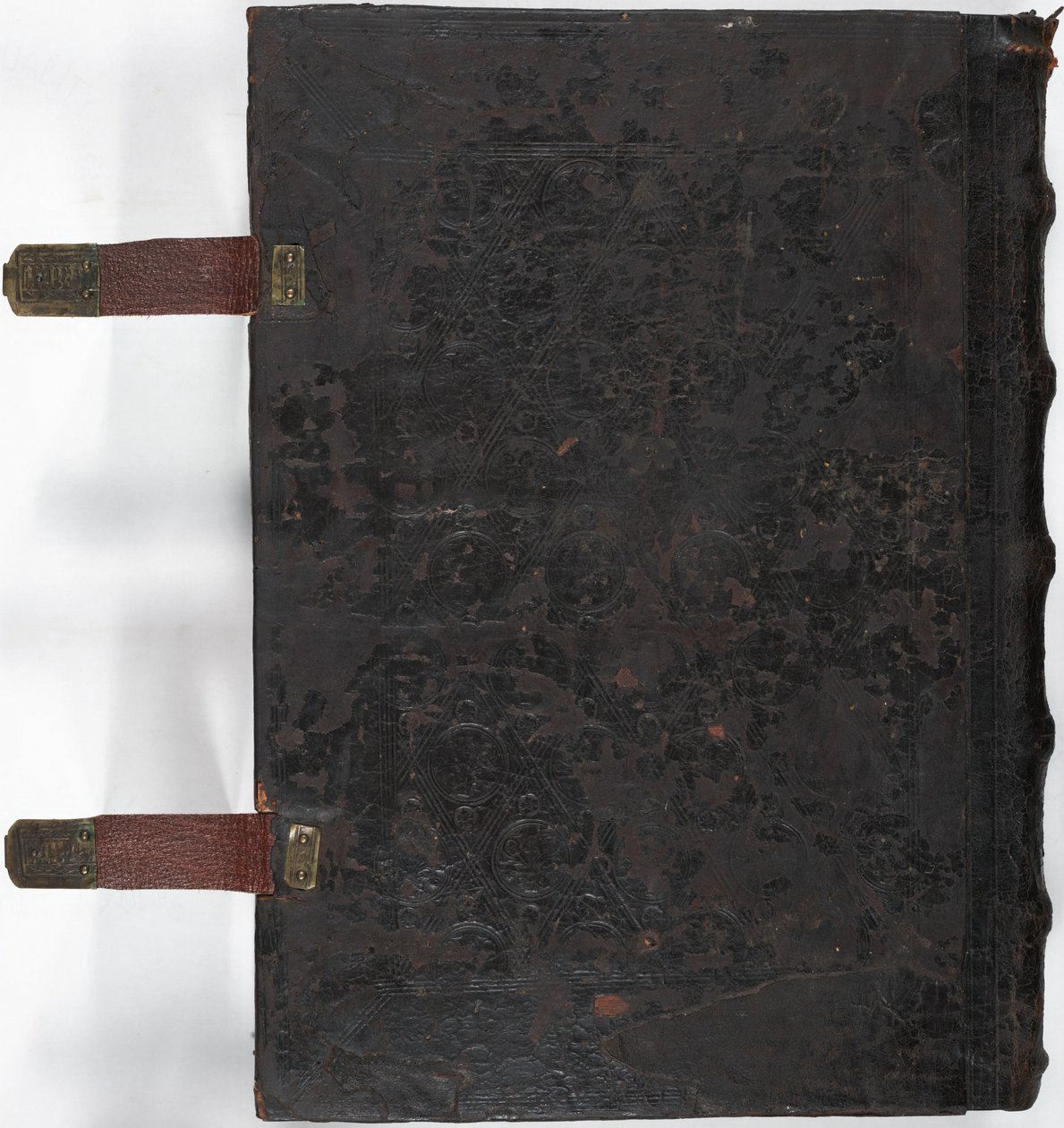 Lewis E 161, Missel, couverture arrière, Franconie, possiblement Forchheim, Allemagne - German School