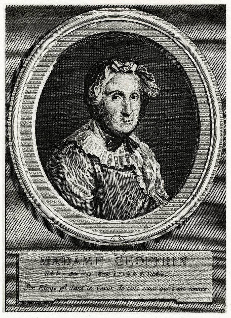 Marie Thérèse Geoffrin - German School