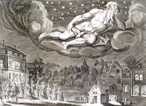 Nuit, gravé par Paul Furst (c.1605-66) - German School