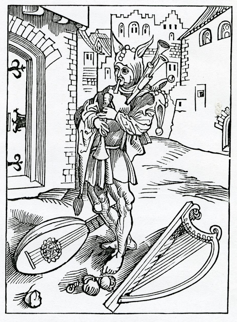 Des fous impatients qui ne veulent pas subir de correction, illustration de la traduction anglaise d