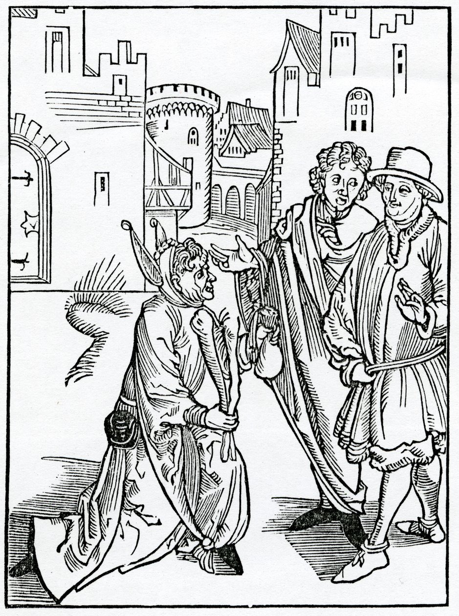 Du mépris et du dédain de la pauvreté, illustration de la traduction anglaise d