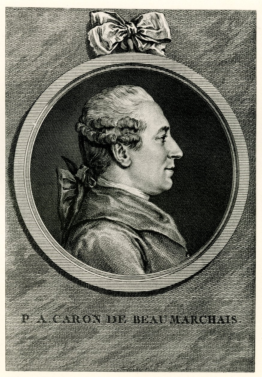 Pierre Augustin Caron de Beaumarchais - German School