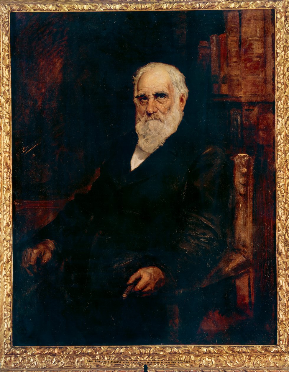 Portrait de Max Joseph von Pettenkofer - German School