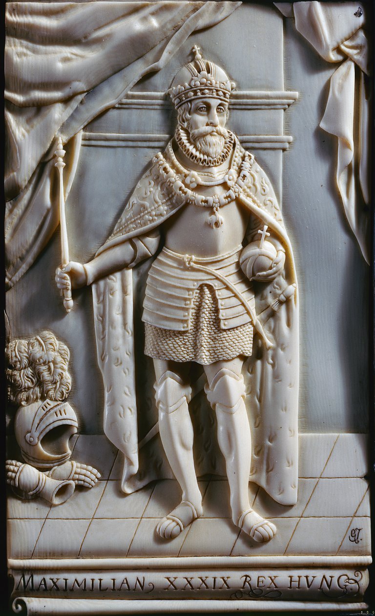 Portrait de Maximilien II en tant que roi de Hongrie - German School