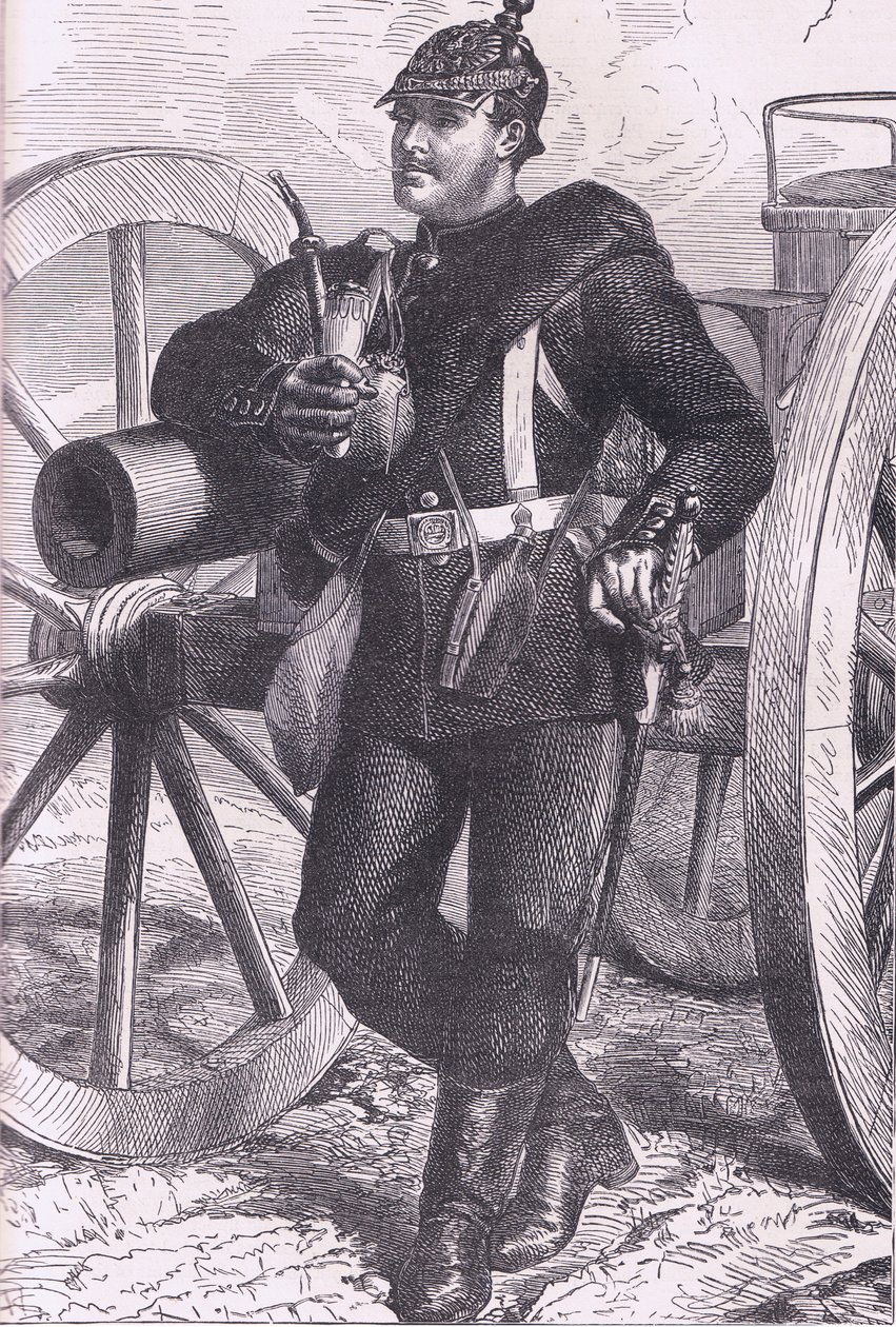 Artillerie prussienne, Histoire de la guerre entre la France et l