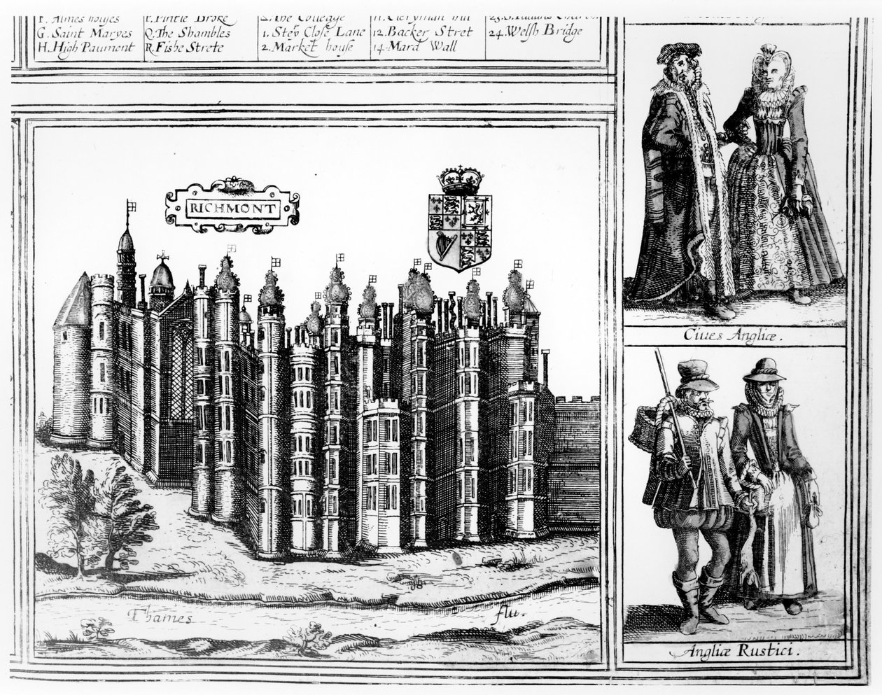 Richmont, publié par Braun & Hogenburg, 1617 - German School