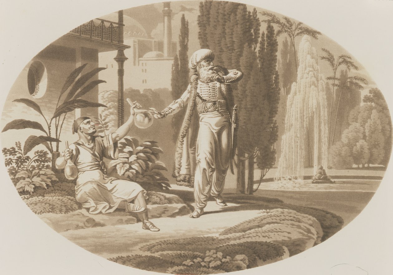 Scène des Noces de Figaro de Wolfgang Amadeus Mozart - German School
