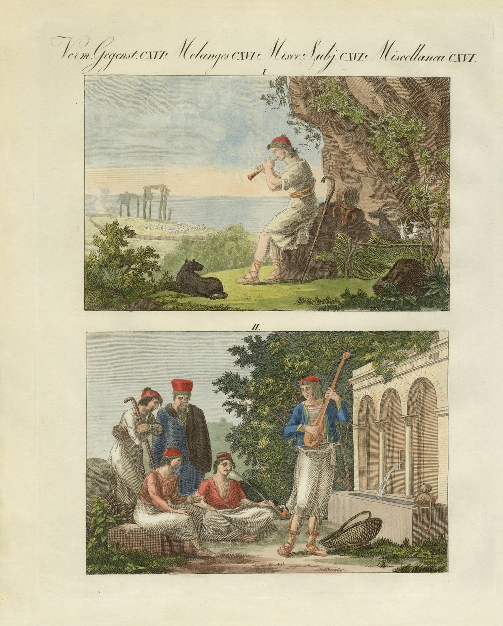 Scènes de Grèce - German School