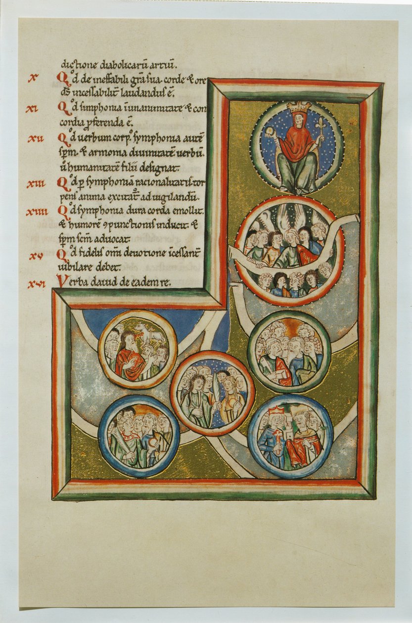 " Scivias " de la religieuse et mystique allemande Hildegard von Bingen ... - German School