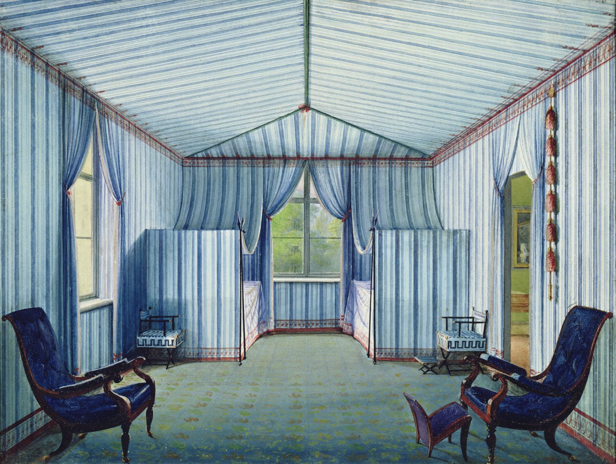Salle de tente, après 1830 - German School