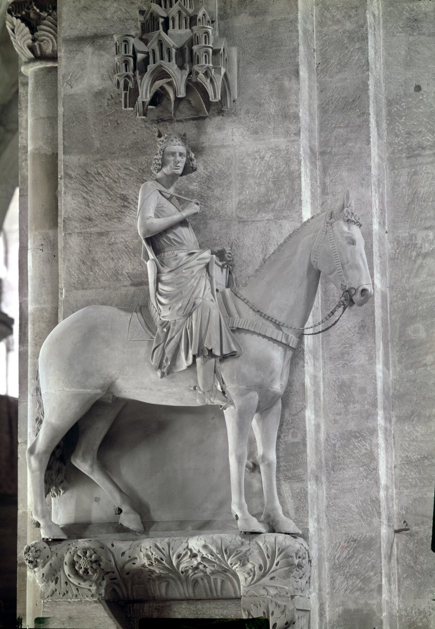 Le Cavalier de Bamberg, 1230-35 - German School