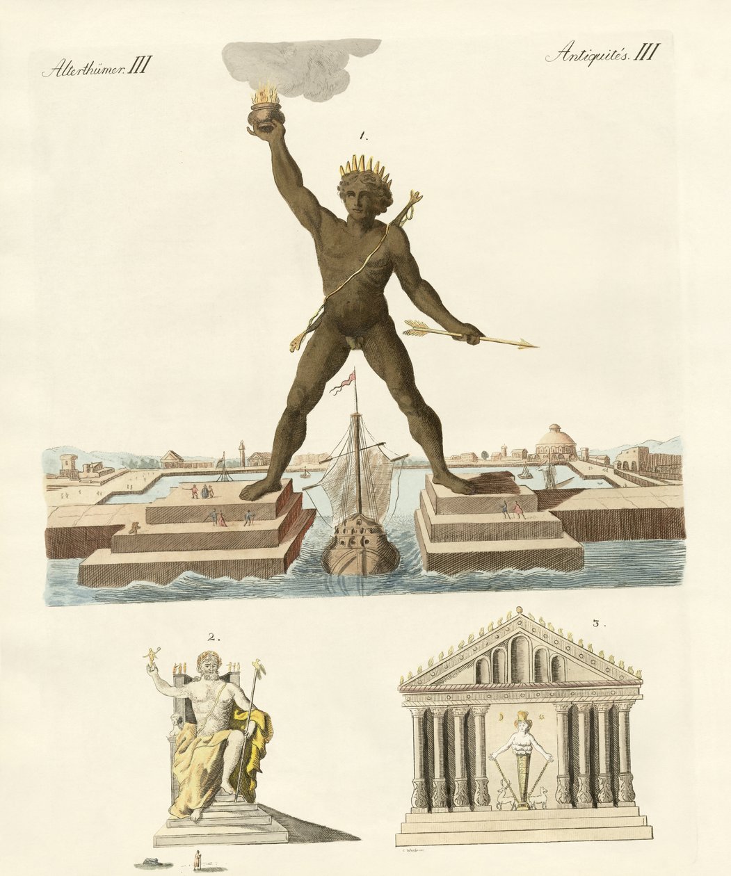 Les Sept Merveilles du Monde - German School