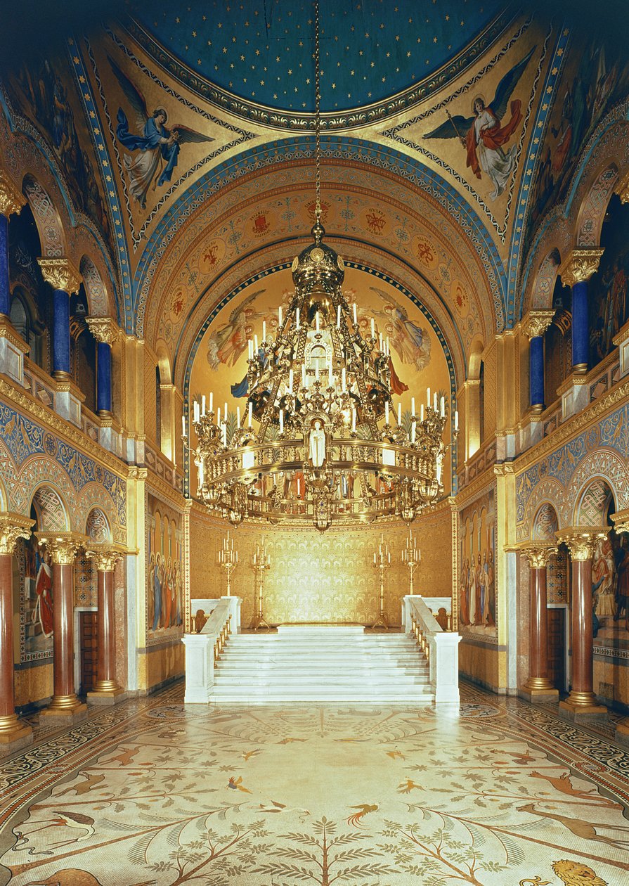 La Salle du Trône vue du nord - German School