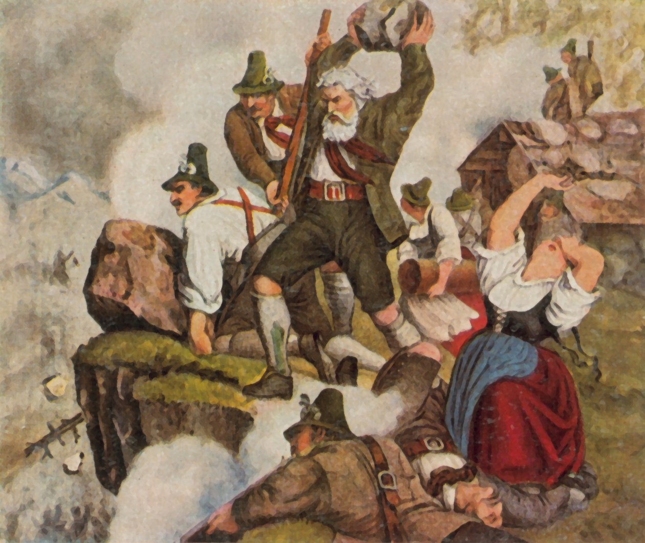 Le combat des Tyroliens pour la liberté - German School