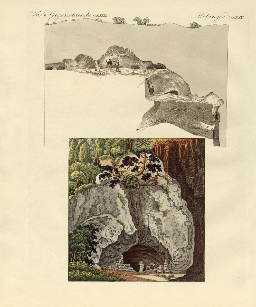 La grotte de Gaillenreuth - German School