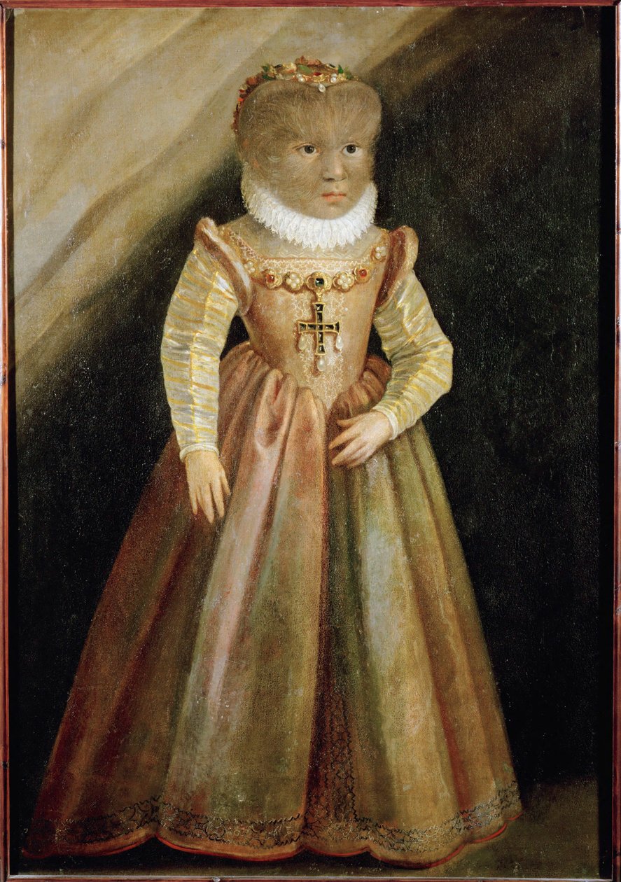 La fille de Petrus Gonzalvus, l