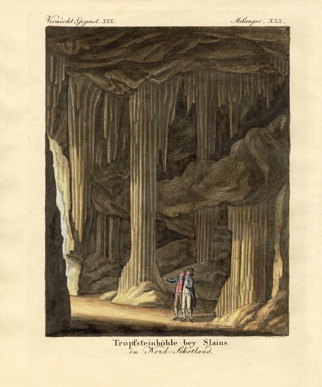 Les grottes de calcaire - German School