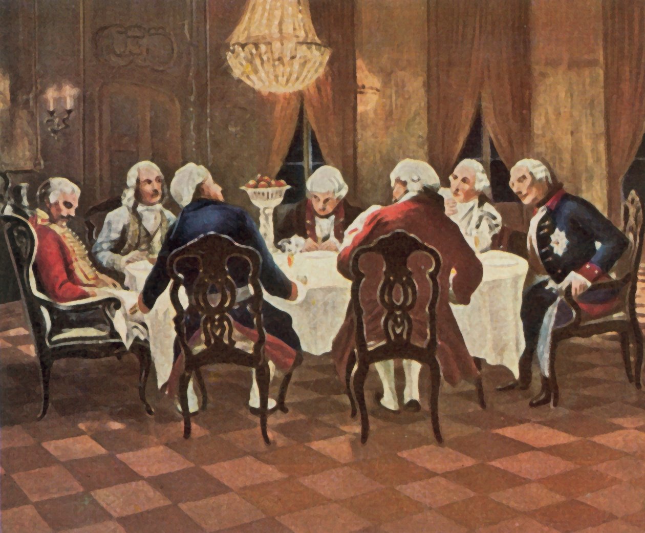 Le Ziethen endormi - German School