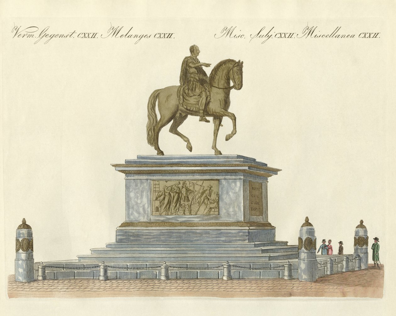 La statue de Joseph II devant le château de l
