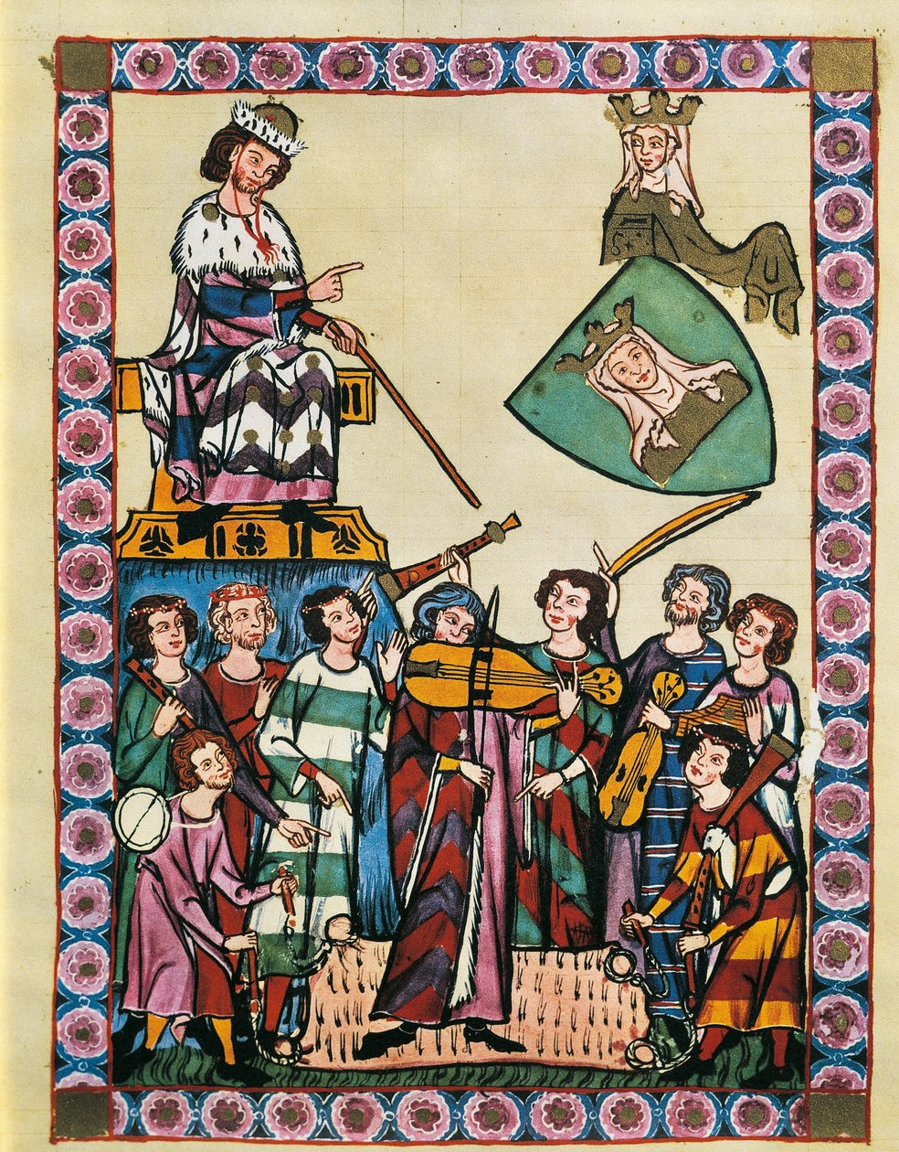 Troubadours devant l