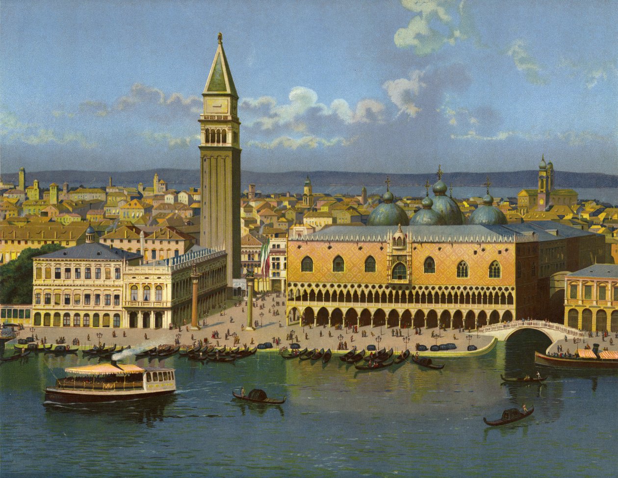 Venise (chromolitho) - German School