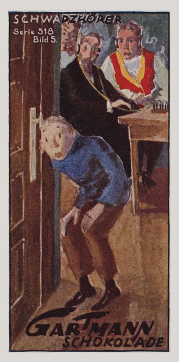 Sans fil (lithographie couleur) - German School