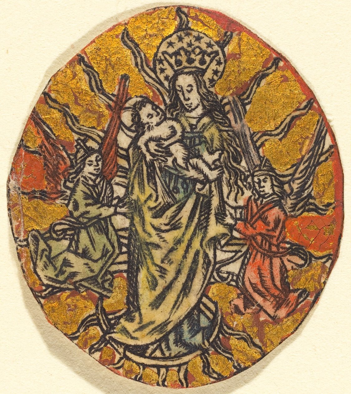 Madone et Enfant - German or Netherlandish 15th Century