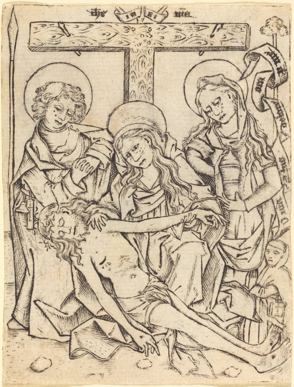 La Lamentation - German or Netherlandish 15th Century