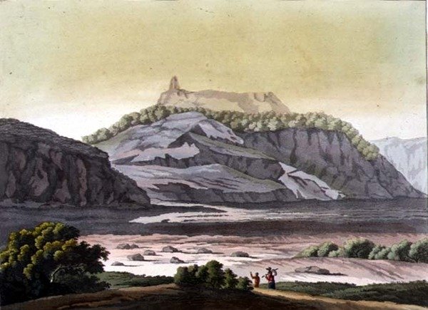Vue du parc Cofre de Perote, Mexique - Gerolamo Fumagalli