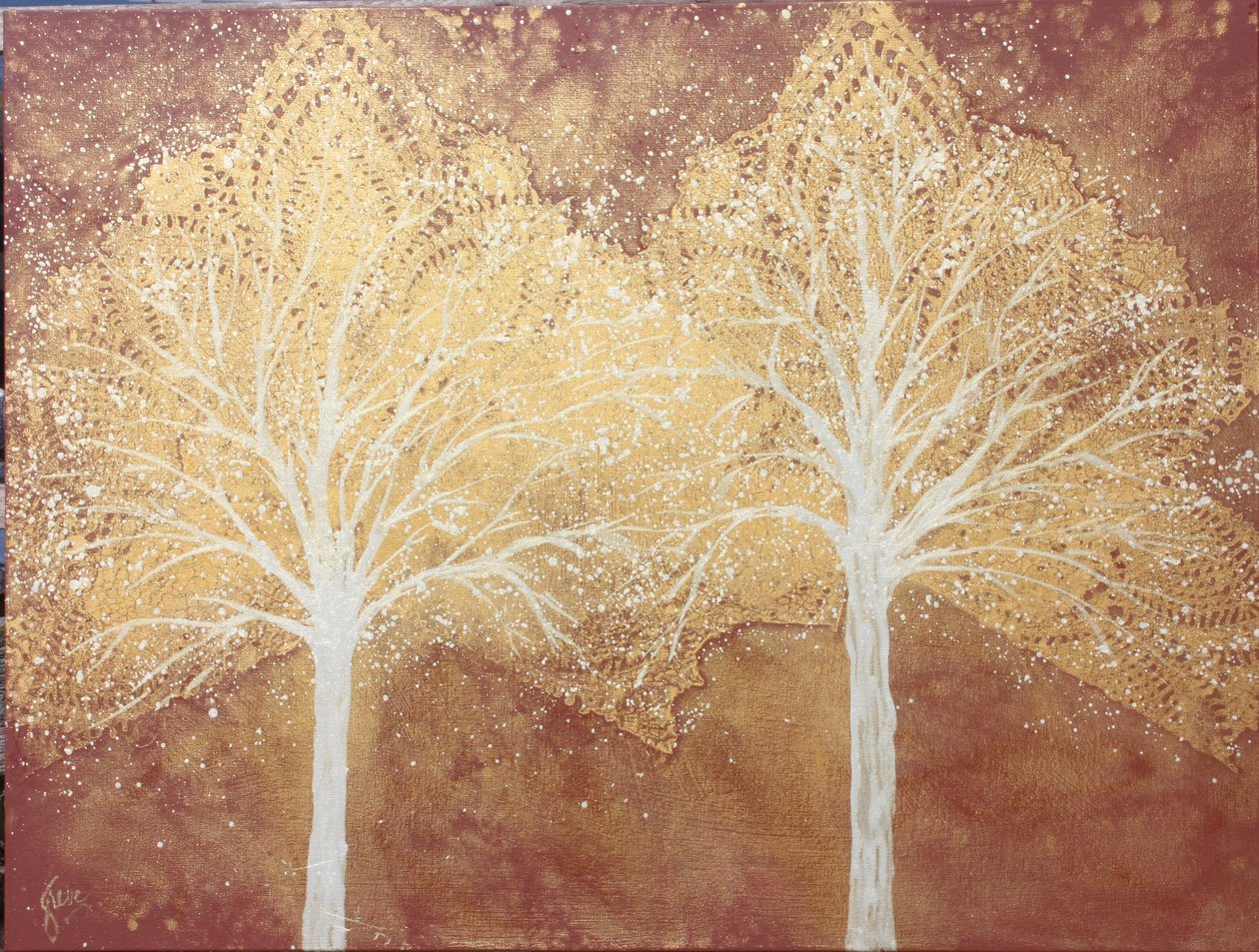 Voyage 433 Le couple #1, 2022 (acrylique sur toile) - Gerrit Greve