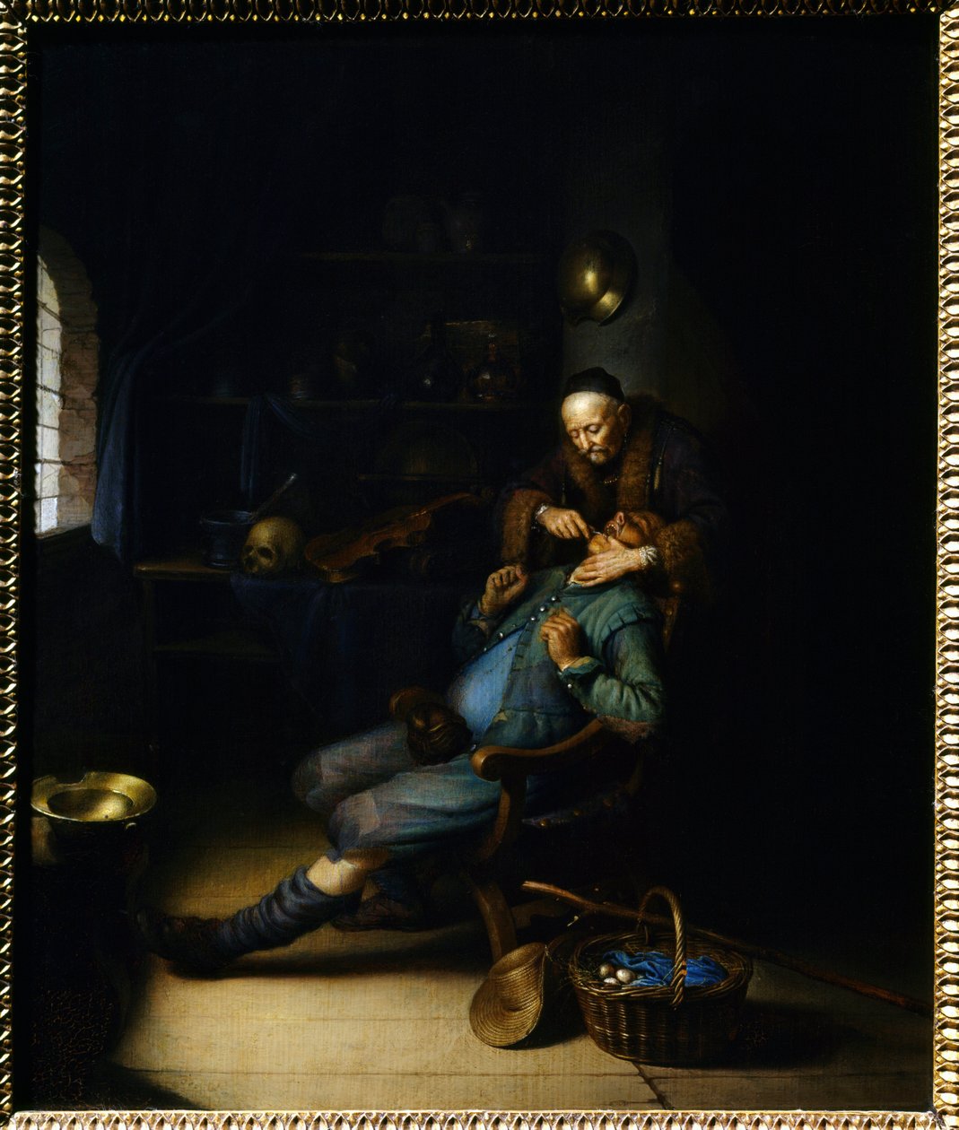 Le tireur de dents - Gerrit Dou
