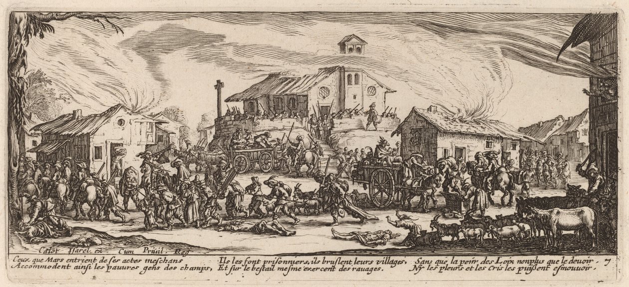 Pillage et incendie d
