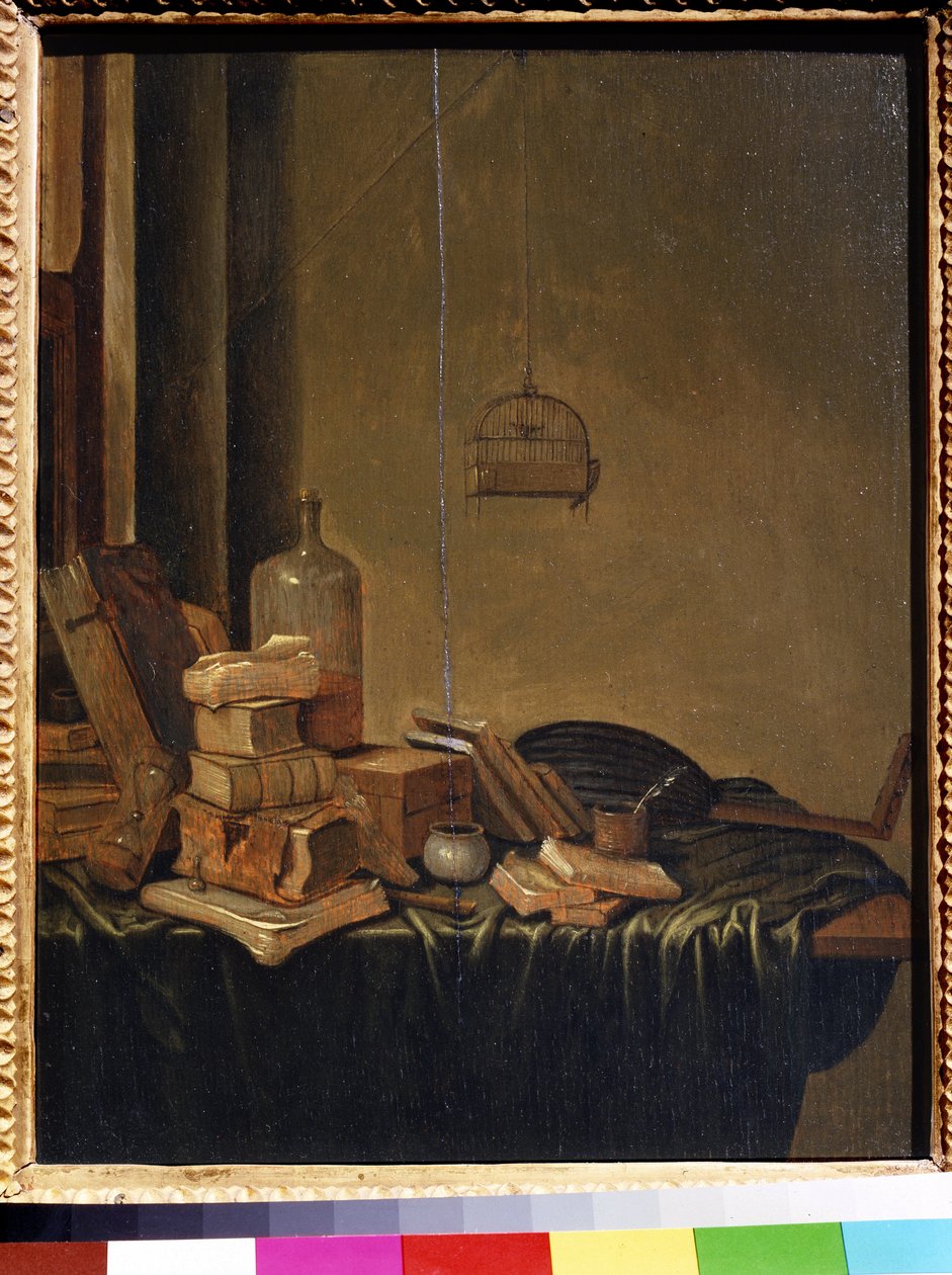 Nature morte aux livres - Gerrit van Vucht