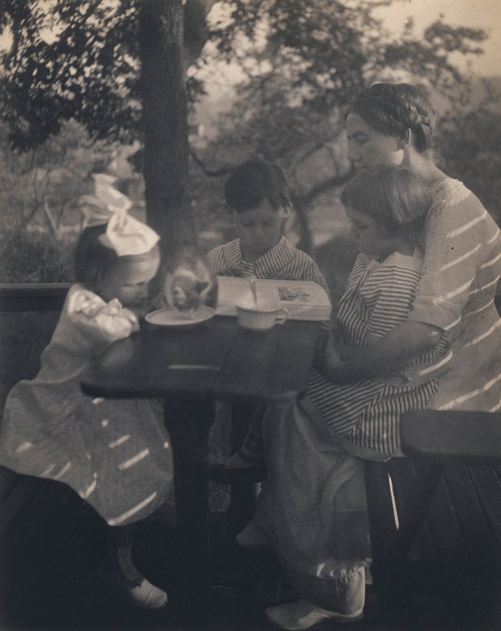 La fête au jardin - Gertrude Käsebier