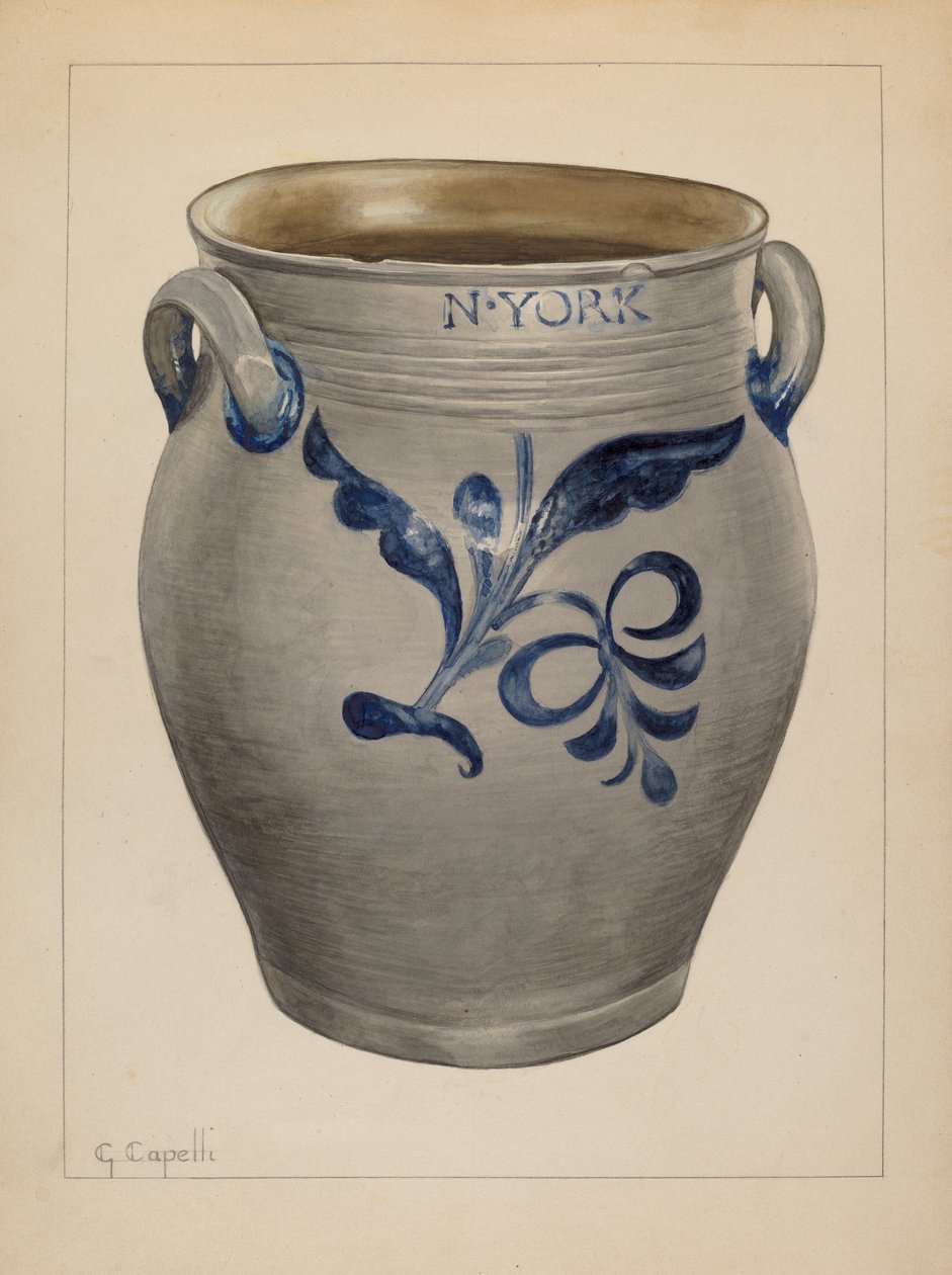 Pot, vers 1937 - Giacinto Capelli