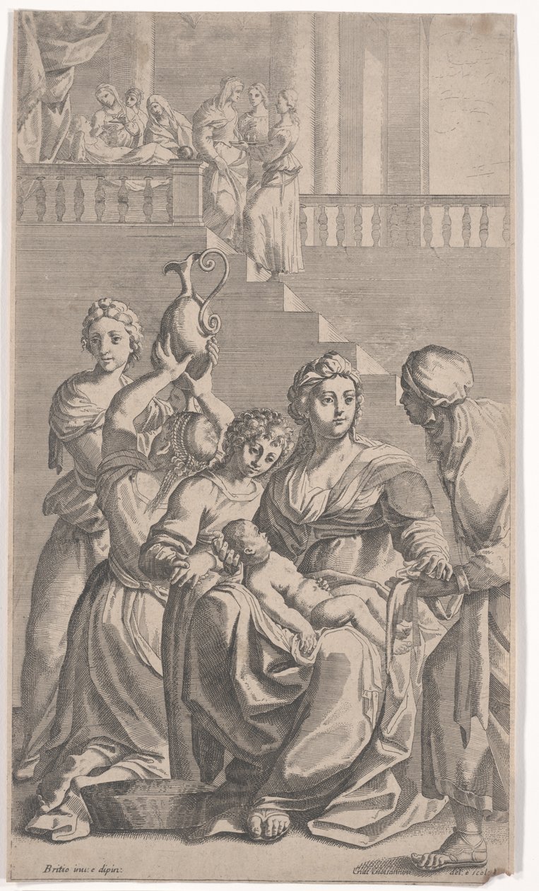Naissance de Saint Benoît - Giacomo Maria Giovannini
